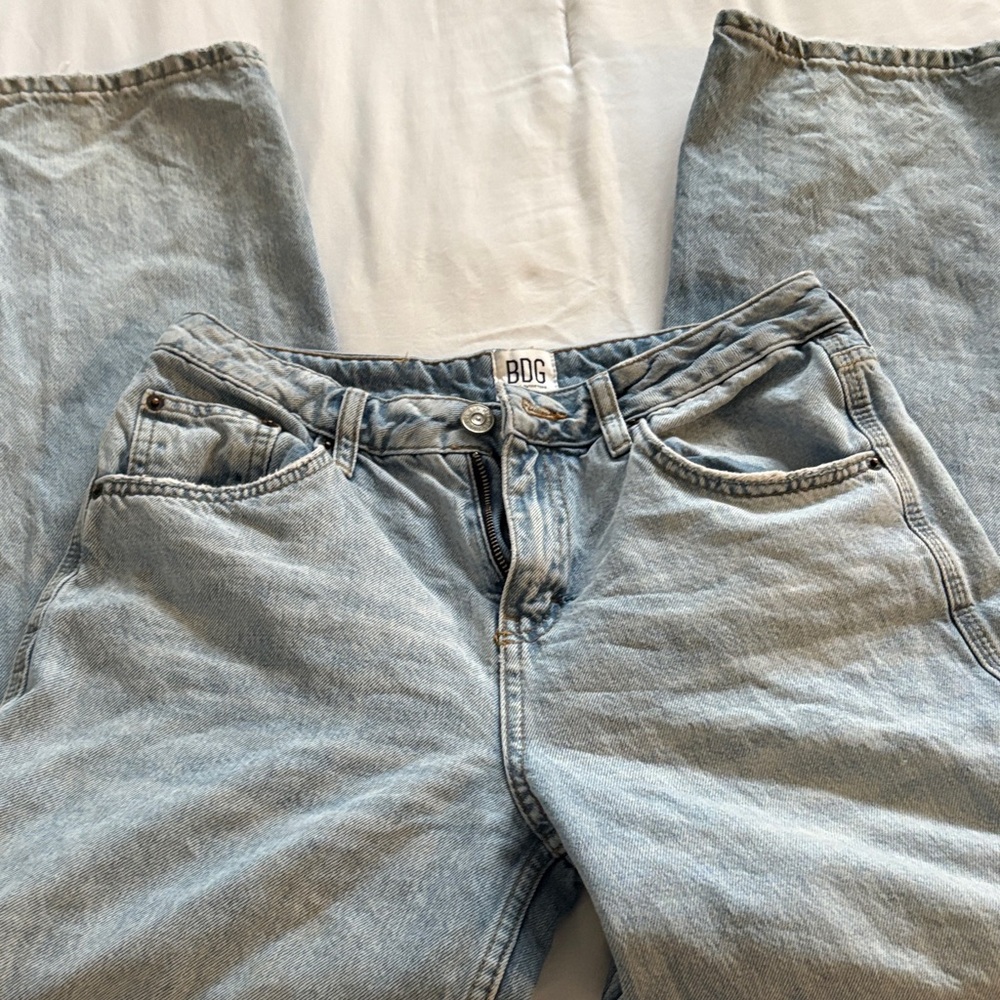 BDG Light Wash wide leg Denim Jeans